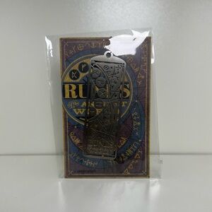 Harry Potter Ancient Runes Metal Bookmark - The Wizarding Trunk Exclusive Item
